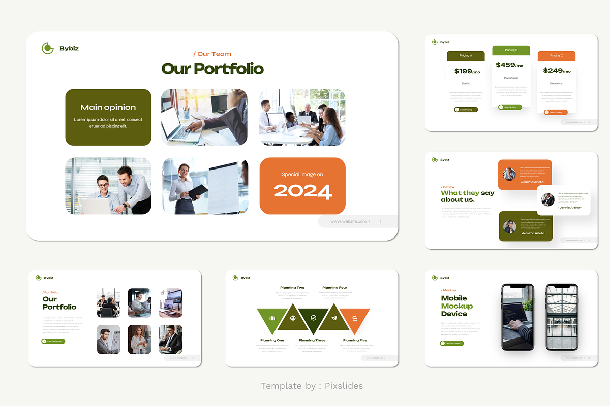 Business Agency PowerPoint, a Presentation Template by Pixslides (Photo 4 of 6)