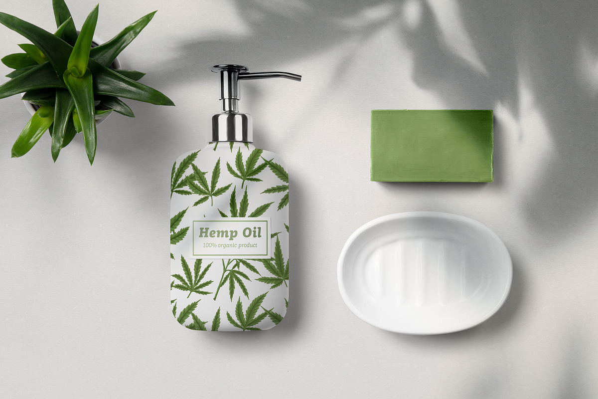 Cannabis seamless pattern, a Pattern Graphic by Good Studio (Photo 3 of 5)