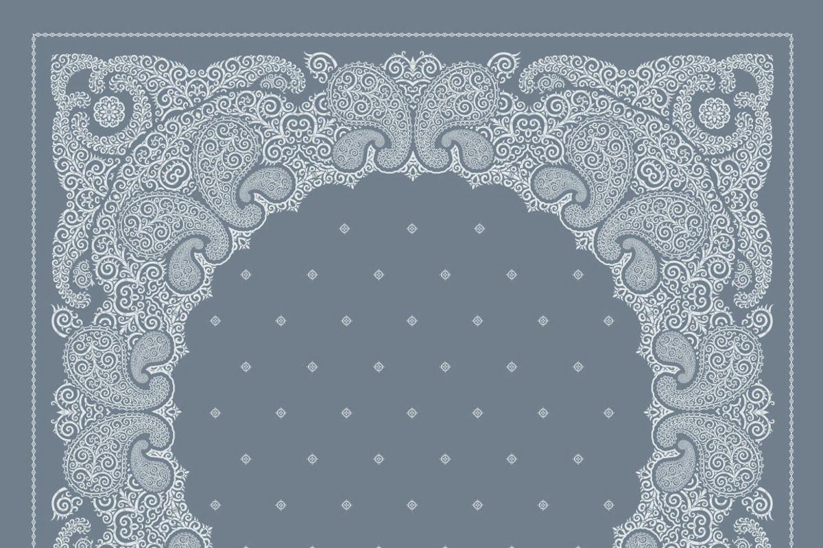Bandanna print design set (vector), a Pattern Graphic by Bakhtiozin art graphic (Photo 5 of 8)