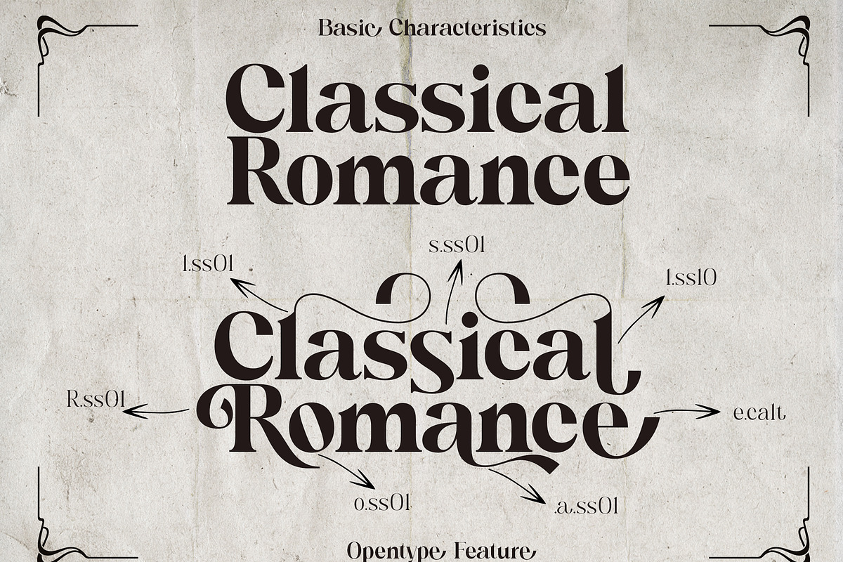 Classical Romance, a Serif Font by Ardyanatypes (Photo 9 of 12)