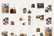 BOHO Family Photos Price Guide Canva, a Magazine Template by Signature Edits (Thumbnail 4 of 12)