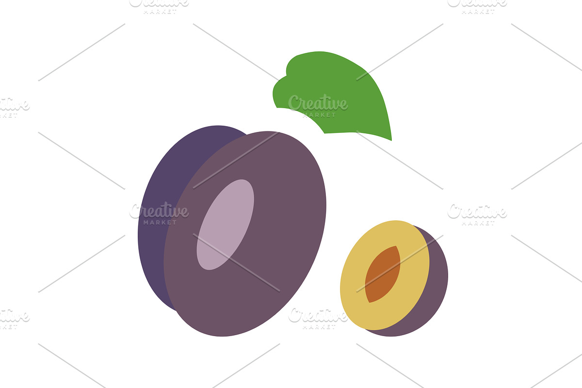 Minimalist line icons depicting, a Food Illustration by okskukuruza