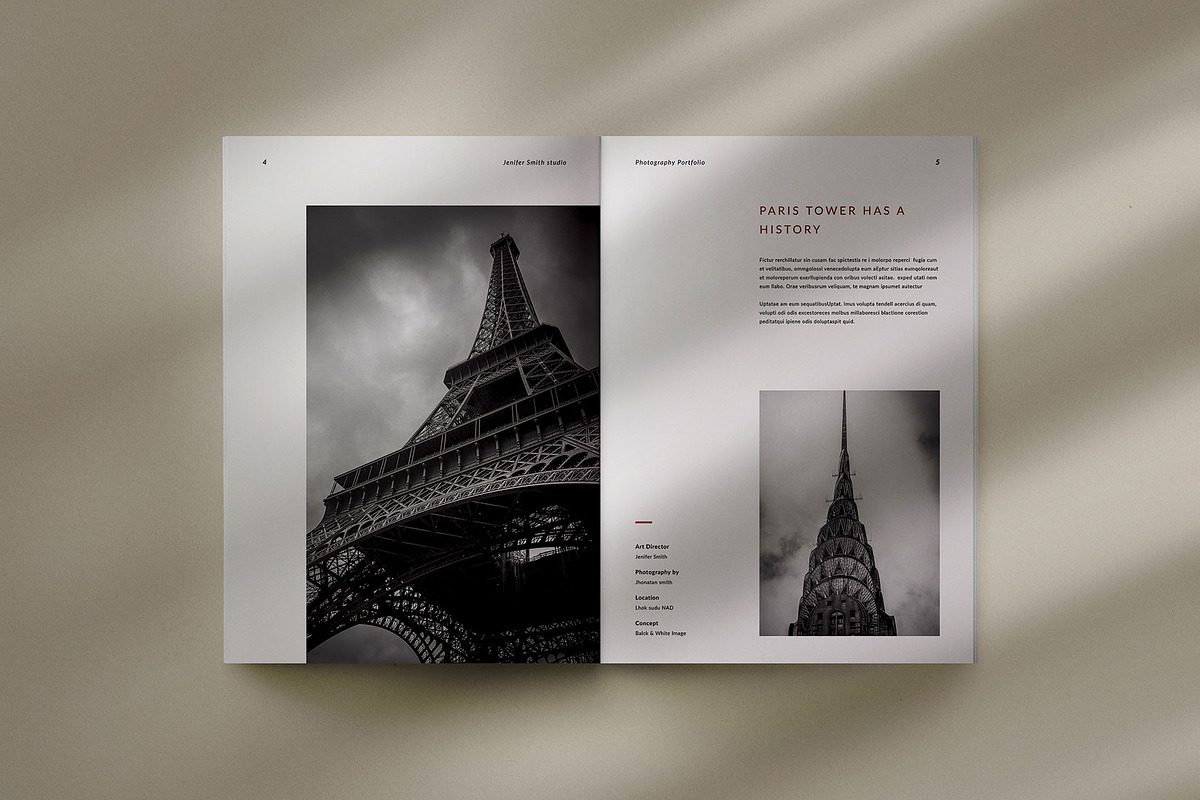 Photography Portfolio, a Brochure Template by Occy Design (Photo 3 of 11)