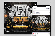 New Year Eve Flyer, a Flyer Template by Tarommir (Thumbnail 2 of 3)