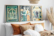 Art Deco Wedding Posters Wall Art, a Person Illustration by Blynn Pippen (Thumbnail 6 of 10)