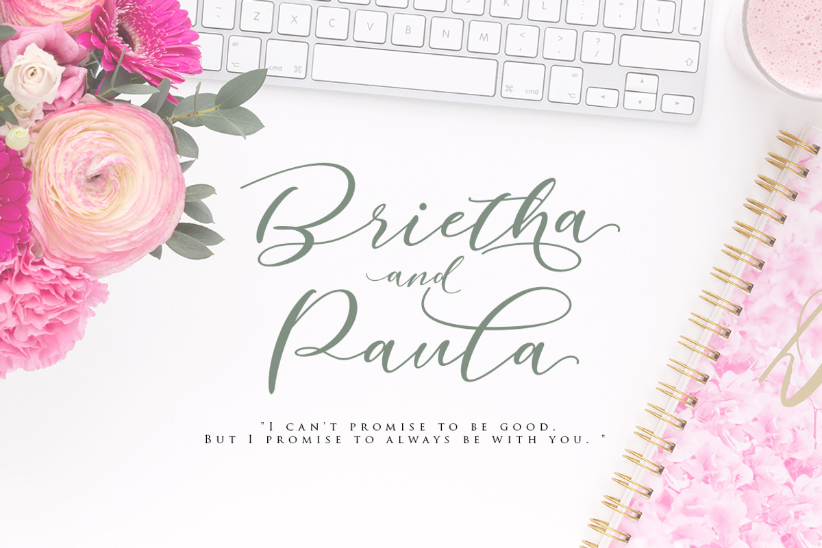 A New Nattyla, a Script Font by mightype (Photo 2 of 7)