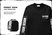 LONG SLEVE TEE - MOCKUP BUNDLE, a Shirt Mockup by arseavin project (Thumbnail 3 of 6)