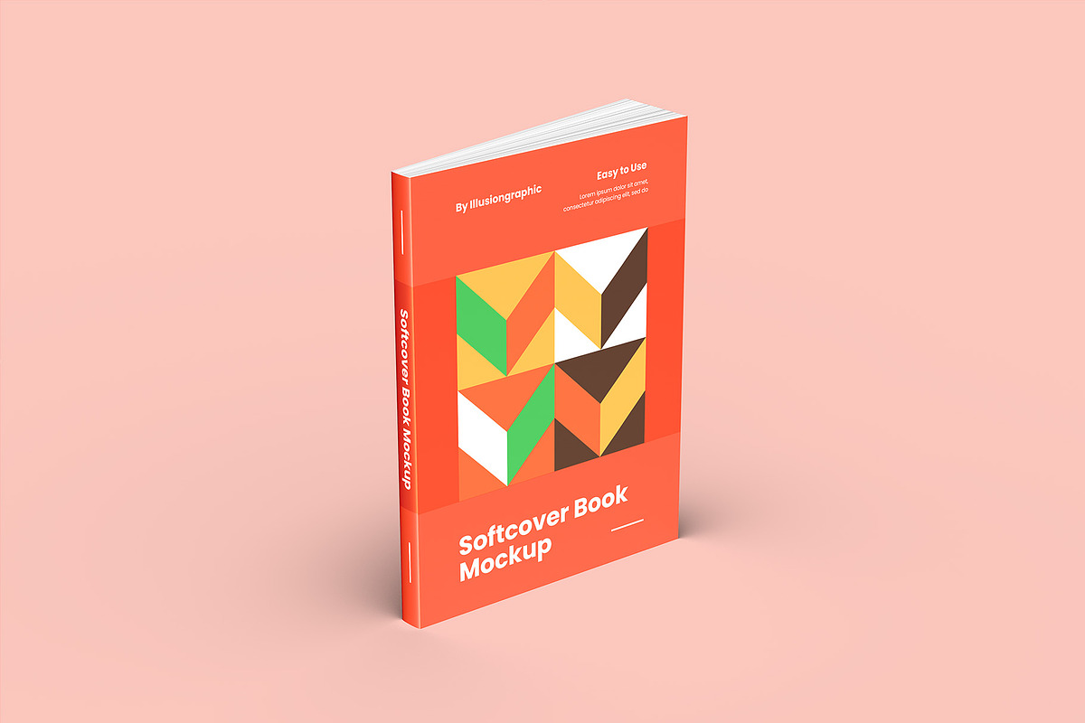 Softcover Book Mockup - 12 views, a Books & Magazine Mockup by Illusiongraphic (Photo 2 of 25)