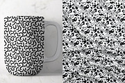 Black and white abstract patterns, a Pattern Graphic by pineart (Thumbnail 3 of 5)