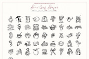Spring Floral Doodle Line Art Bundle, an Object Illustration by The October Creative (Thumbnail 8 of 13)