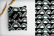 Black & White Pattern Collection, a Pattern Graphic by Pia Kolle (Thumbnail 5 of 8)