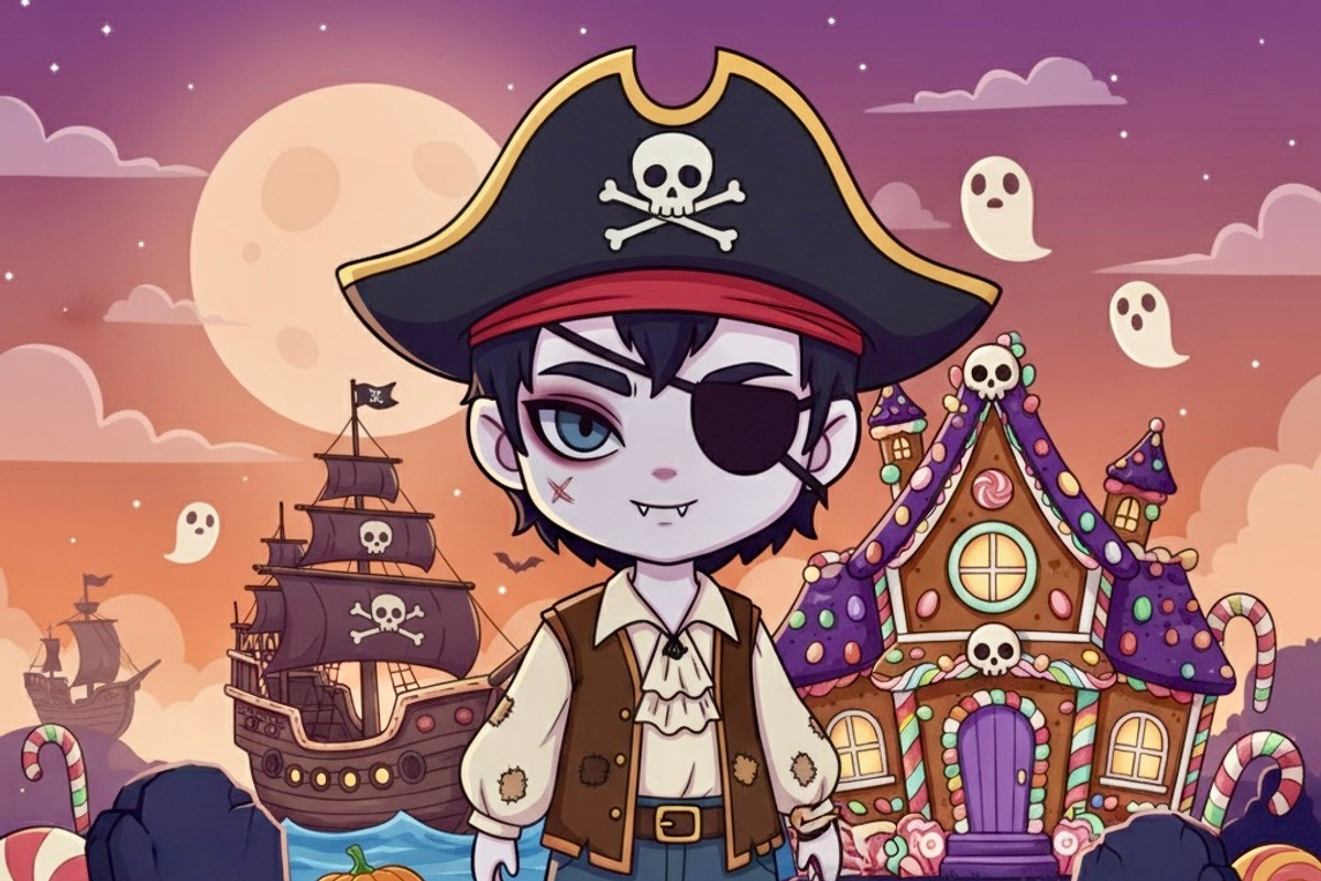 Procreate Halloween Chibi Creator, a Brush Add-On by OneBerryCreations (Photo 6 of 9)