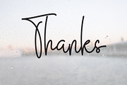 Rainy Morning | Script Font, a Handwritten Font by Scratchones (Thumbnail 8 of 8)