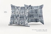 Indigo Sea Marine Watercolor Pattern, an Animal Illustration by YarovaArt (Thumbnail 9 of 12)