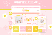 Bright Shopify Theme for Creatives, a Shopify Template by Sparkle & Speckle (Thumbnail 1 of 10)