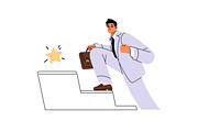 Business people working concept set, a Person Illustration by PaperTrident (Thumbnail 10 of 13)