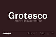 Grotesco, a Sans Serif Font by Latinotype (Thumbnail 1 of 15)