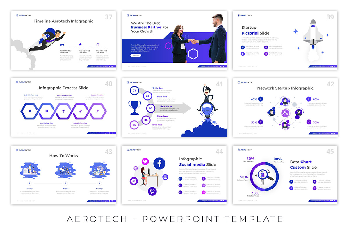 Aero-Tech - Technology Presentation, a Presentation Template by Brandearth RRGraph (Photo 6 of 7)