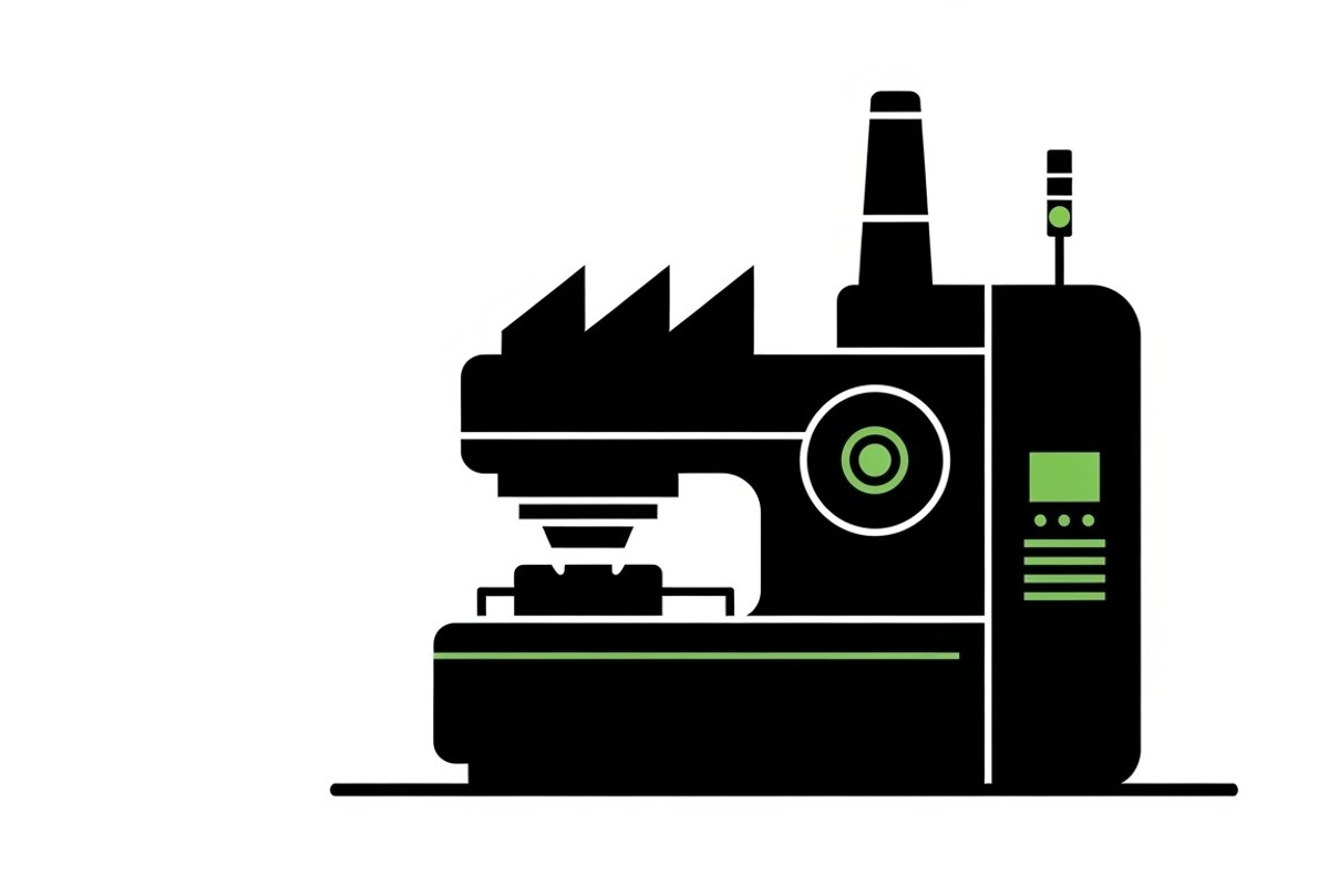 Bold industrial machine silhouette, an Illustration by Amazin_art (Photo 3 of 31)