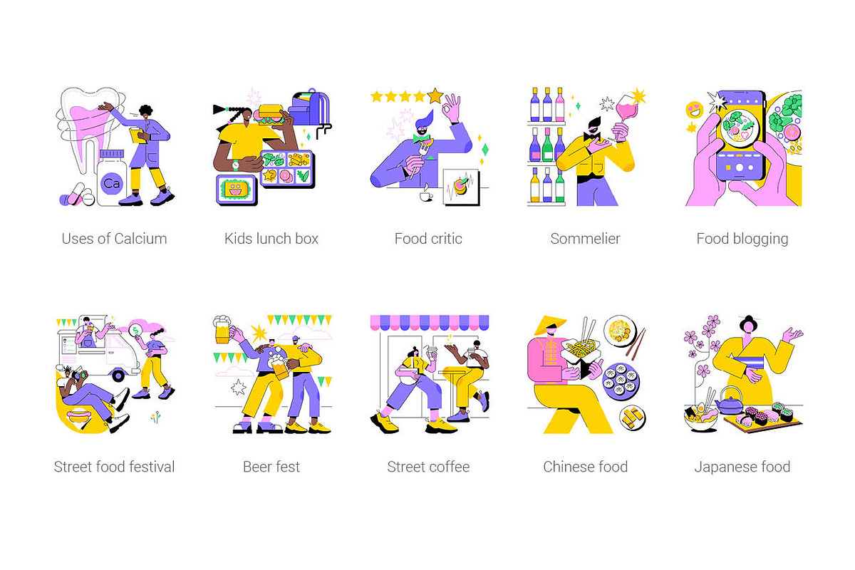 100 Food and entertainment concepts, a Templates & Theme by Visual Generation (Photo 5 of 12)