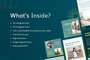 Healthy Coach 2in1 Canva Template, a Social Media Template by Brandearth RRGraph (Thumbnail 2 of 8)