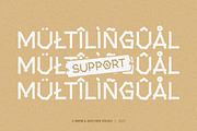 Mooje | Display Typeface, a Handwritten Font by Brew & Butcher Studio (Thumbnail 5 of 8)