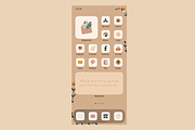 Boho App Icons | IOS 14, an Icon by elvinova (Thumbnail 2 of 4)