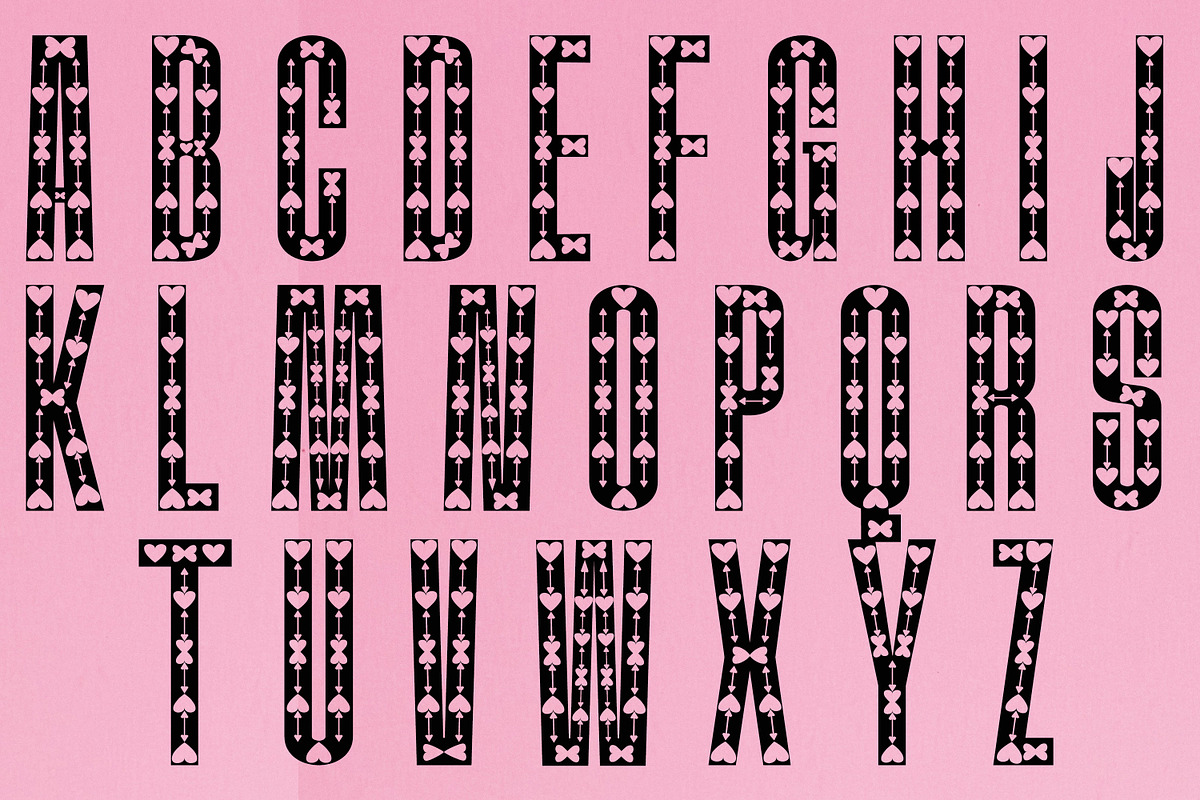 Aishiteru modern font love, a Slab Serif Font by Canden Meutuah (Photo 4 of 5)