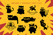 Funny Cat - Illustration Cat, an Animal Illustration by Invisual Studio (Thumbnail 7 of 21)