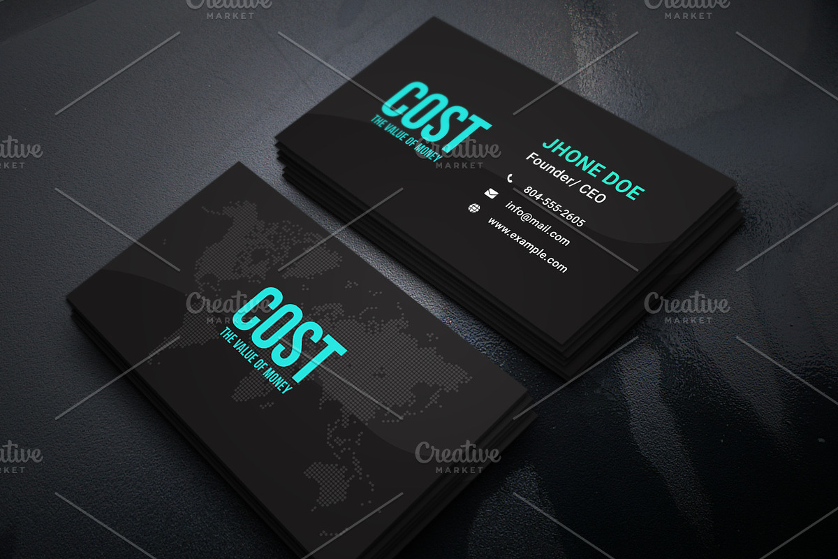 Business Card, a Business Card Template by Helal Shop (Photo 2 of 4)