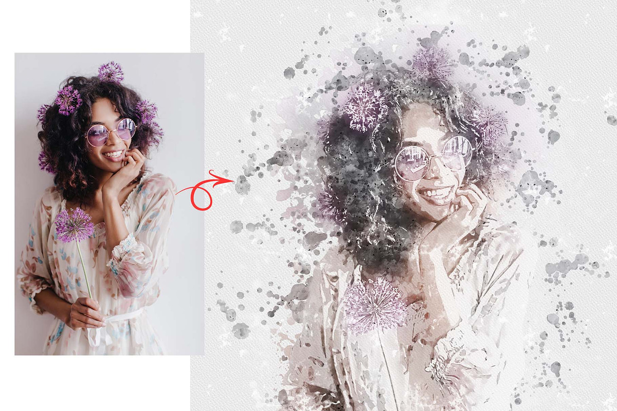 Ink Splash Art Photoshop Action, an Action Add-On by Photoshop Action (Photo 10 of 15)
