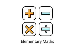 Maths Symbols Color Icon