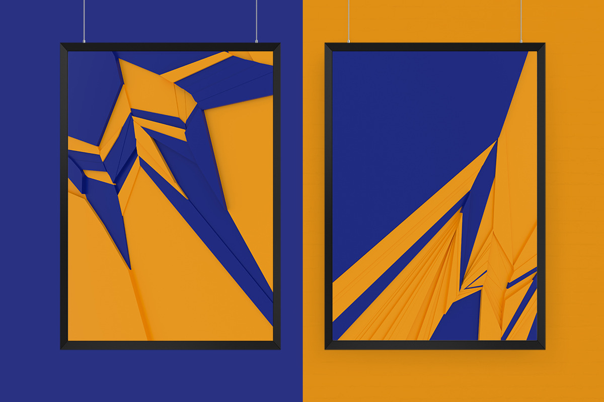 Abstract Voronoi Backgrounds, a Wallpaper Graphic by BIBIART (Photo 4 of 9)