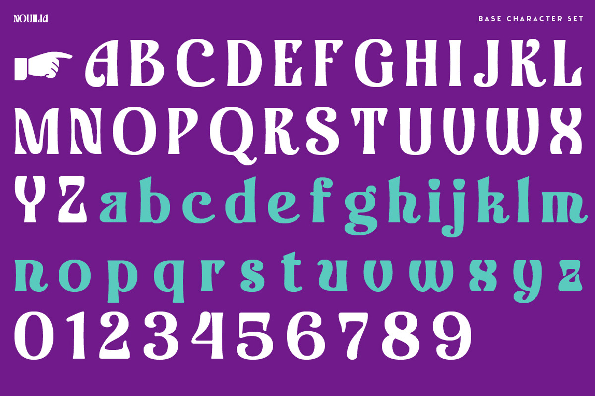 Nouilia, a Sans Serif Font by Typogama (Photo 2 of 16)