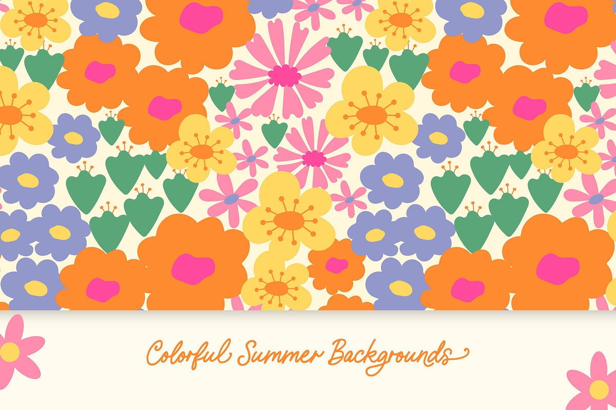 50 Summer seamless patterns, a Pattern Graphic by EltaMaxArt (Photo 9 of 12)