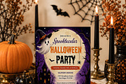 Halloween Party Invitation, an Invitation Template by Arslan (Thumbnail 3 of 5)