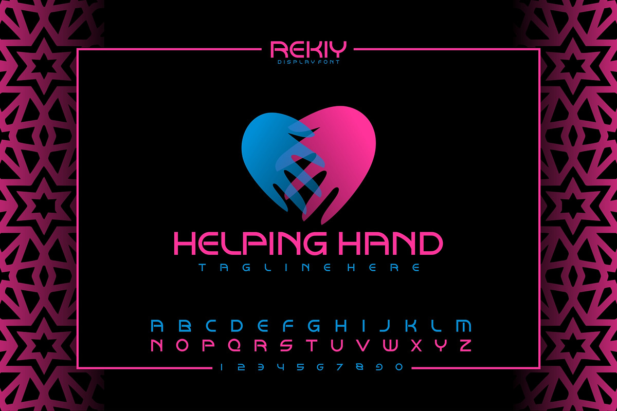 REKIY DISPLAY, a Sans Serif Font by herulogo (Photo 2 of 5)