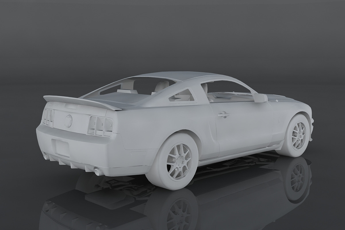 Ford Shelby GT500, a Cars & Vehicle 3D Model by valtriiu (Photo 9 of 12)