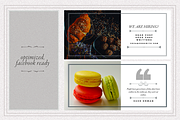 FOODIE facebook posts pack, a Social Media Template by Vova (Thumbnail 4 of 6)
