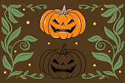Pumpkins - Cartoon Collection, an Illustration by Alina Sh (Thumbnail 2 of 7)
