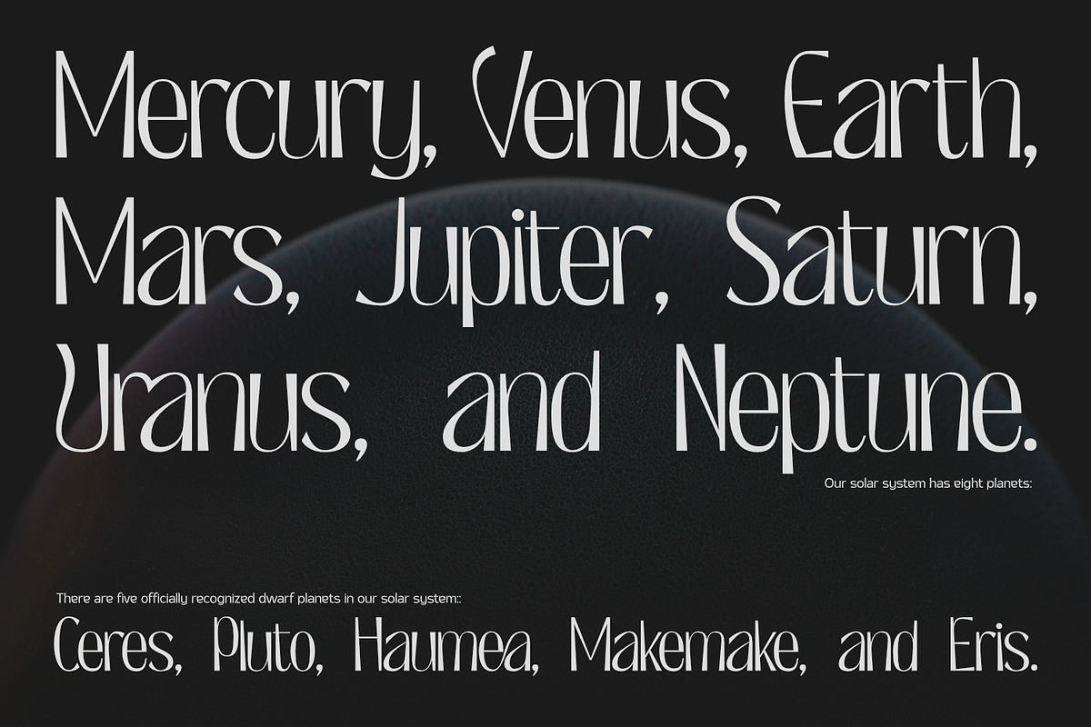 Univars - Sans Serif Simple, a Sans Serif Font by Khoir (Photo 4 of 10)