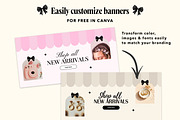 Pink Shopify Theme and Branding Kit, a Shopify Template by Template Twist Shop (Thumbnail 8 of 9)
