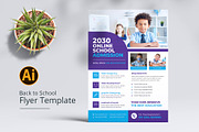 School Flyers Templates, a Flyer Template by Pixelpick (Thumbnail 2 of 11)