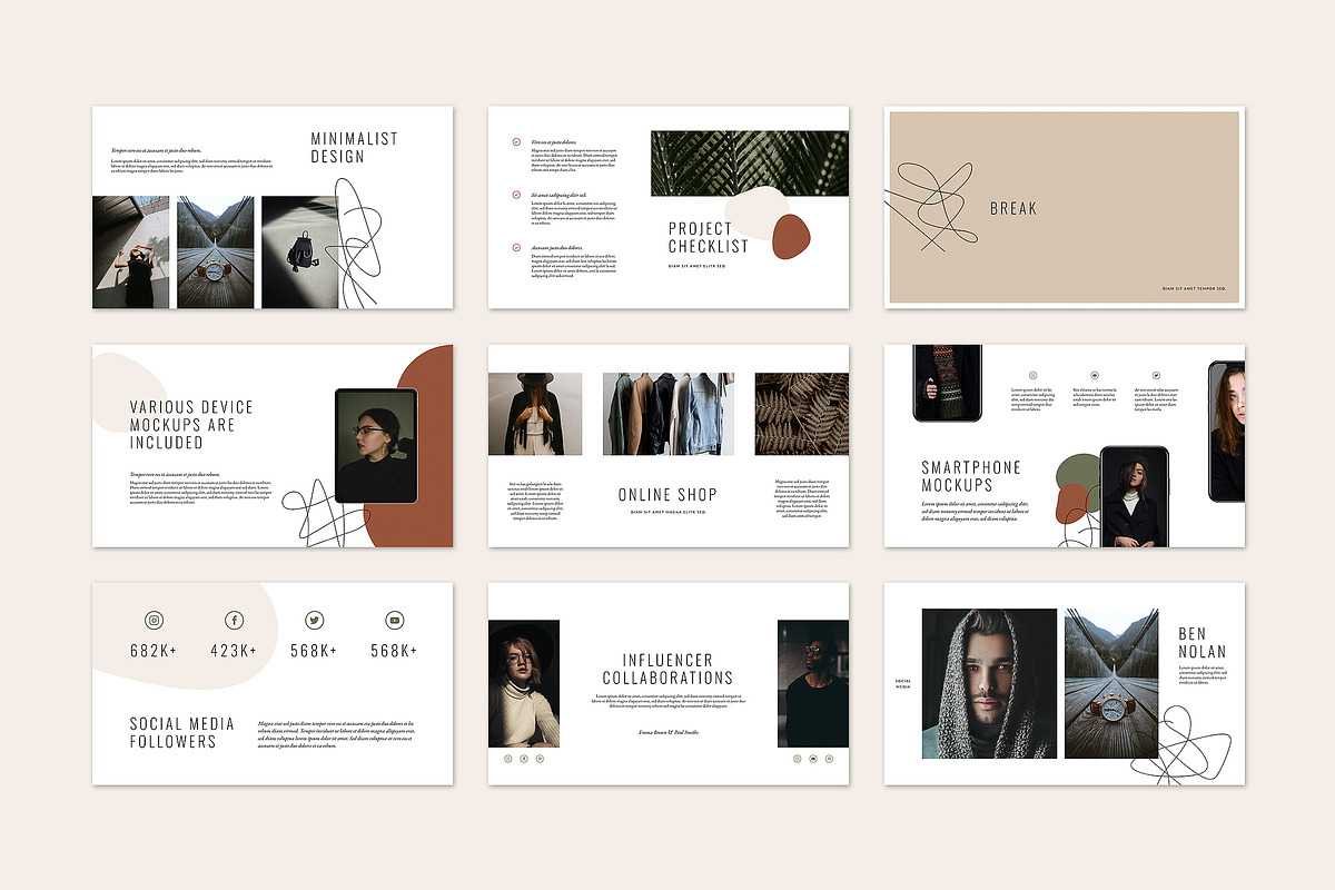 HAZEL Keynote Template, a Presentation Template by AgataCreate (Photo 7 of 13)