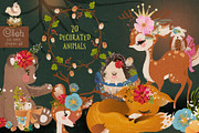 Whimsical Forest, an Animal Illustration by Anna Babich (Thumbnail 2 of 5)