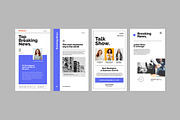 Newsroom Social Media Pack, a Social Media Template by Vynetta (Thumbnail 9 of 11)