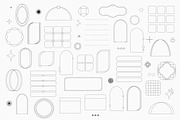 Abstract shapes and elements, an Object Graphic by LiiaLonn Studio (Thumbnail 3 of 6)
