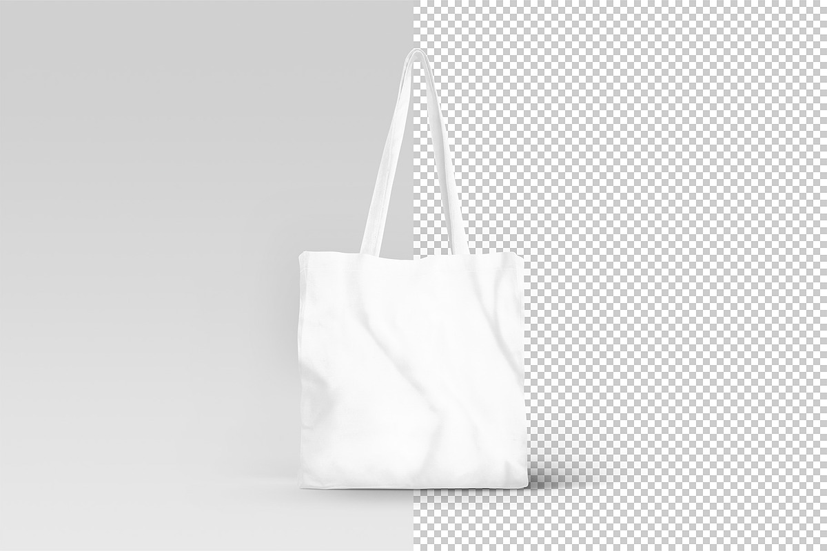 Square Canvas Tote Bag Mockup, a Product Mockup by Aurora Graphics (Photo 6 of 6)