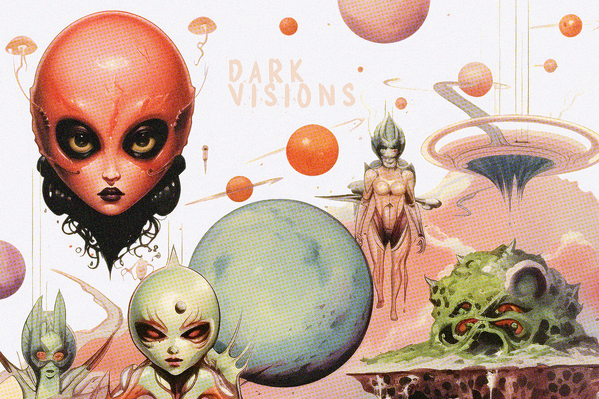 SALE! Dark Visions - Graphic Bundle, an Object Graphic by Lilithcollageart (Photo 16 of 29)