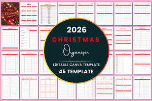 2026 Christmas Organizer, a Stationery Template by Shumaya
